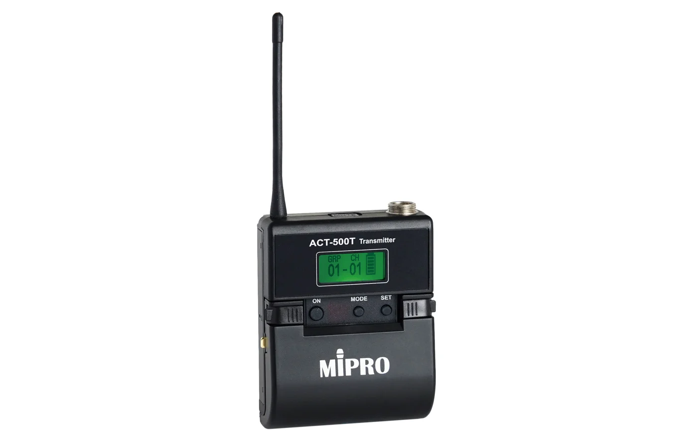 Mipro ACT-500T – Laddningsbar trådlös ficksändare i metallchassi