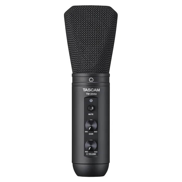 Tascam TM-250U USB-mikrofon för podcast, streaming och videomöten