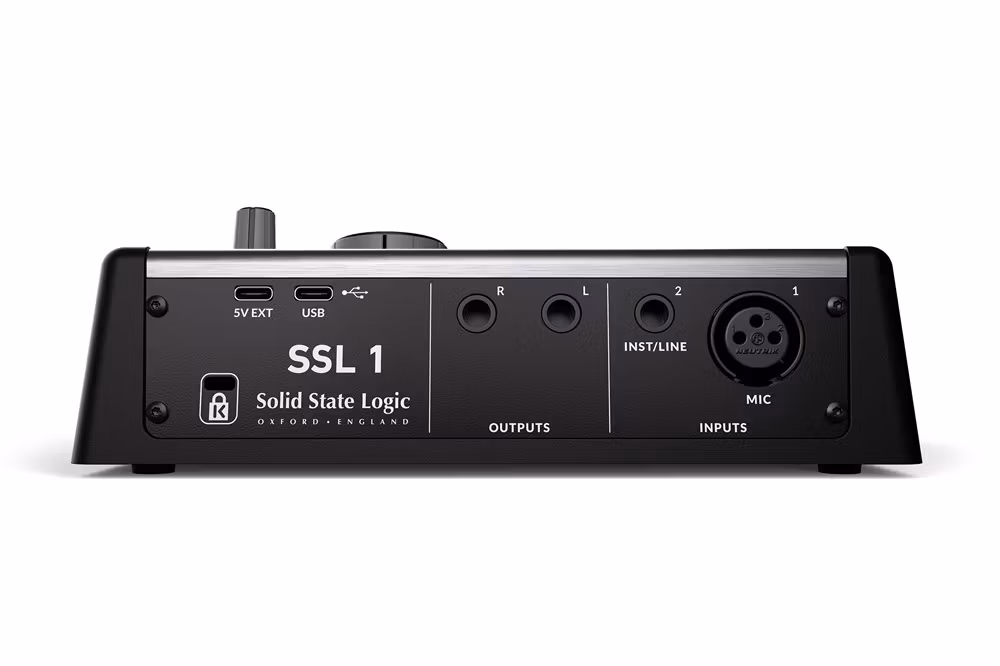SSL 1 Audio Interface – USB-ljudkort för podcast, streaming och hemmastudio
