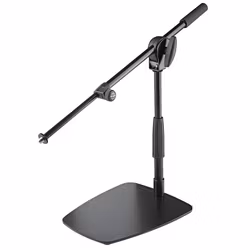 K&M 25993 Mikrofonstativ – Stabilt stativ för podcast, streaming och broadcast