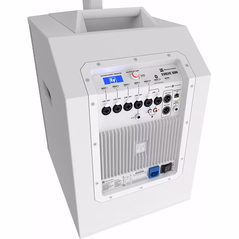 Electro-Voice EVOLVE 50M – aktiv pelarhögtalare med mixer för live, kyrka och event