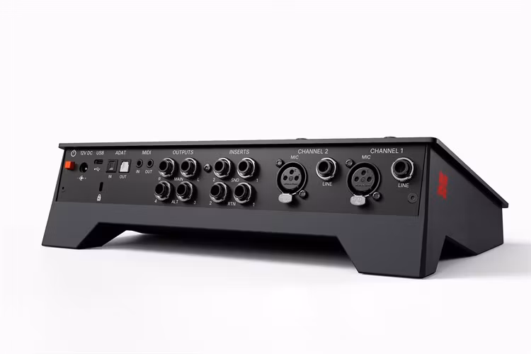 Harrison Flex-10 – USB-C-ljudkort för studio med ADAT-expansion, MIDI och Hi-Z-ingångar