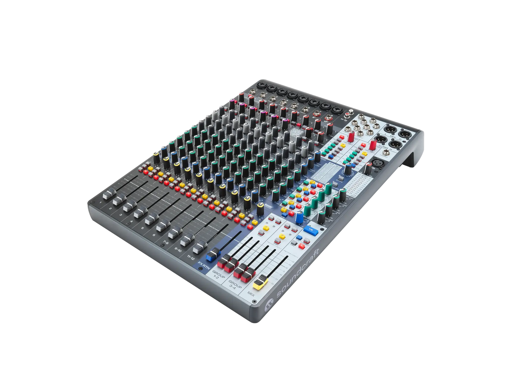 Soundcraft Signature Plus 12 – analogt mixerbord med USB-C & Lexicon-effekter