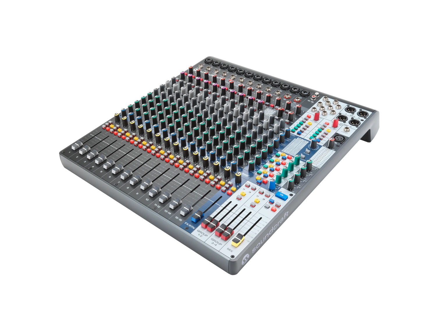 Soundcraft Signature Plus 16 – analogt mixerbord med USB-C & Lexicon-effekter