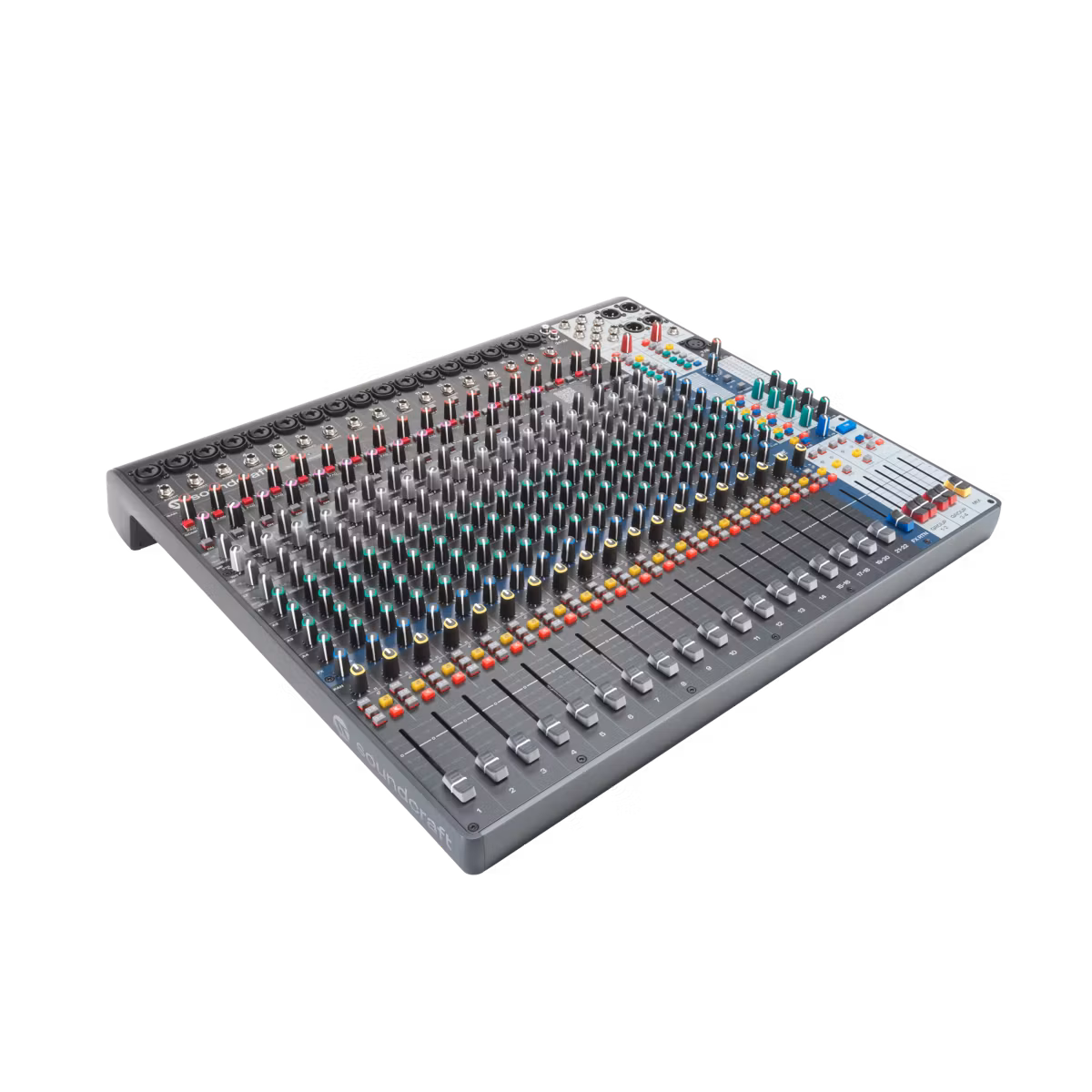 Soundcraft Signature Plus 22 – analogt mixerbord med USB-C & Lexicon-effekter