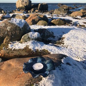 Vågsurf keramikfat litet