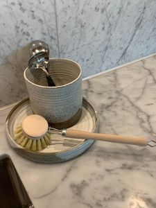 SOLVIK - bestickställ inkl fat/diskborste