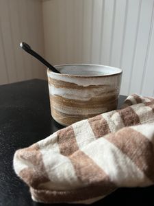 Drejad TÅNG yoghurtskål