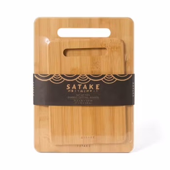 Satake Skärbräda Bambu 2 pack