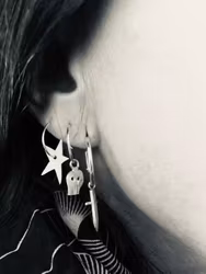 Baby Skull Earring