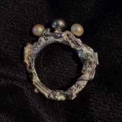 Ring sötvattenspärlor