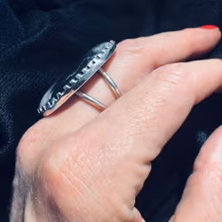 Sampel - Ring med Agat