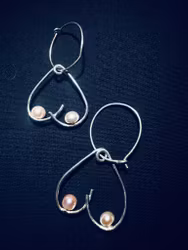 Boobs örhänge pärla