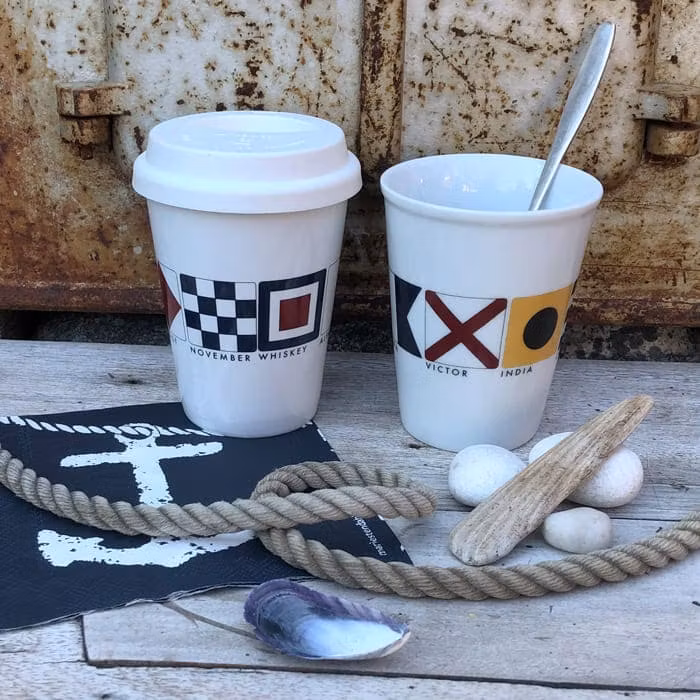 Take Away Mugg Flaggspel