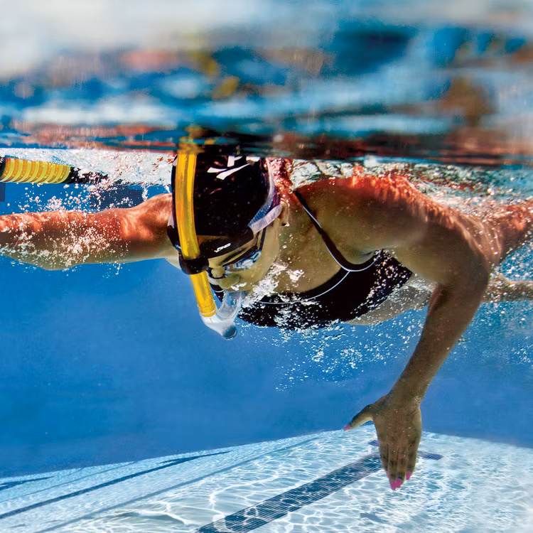 Snorkel Simning Arena Grön Small/Jr
