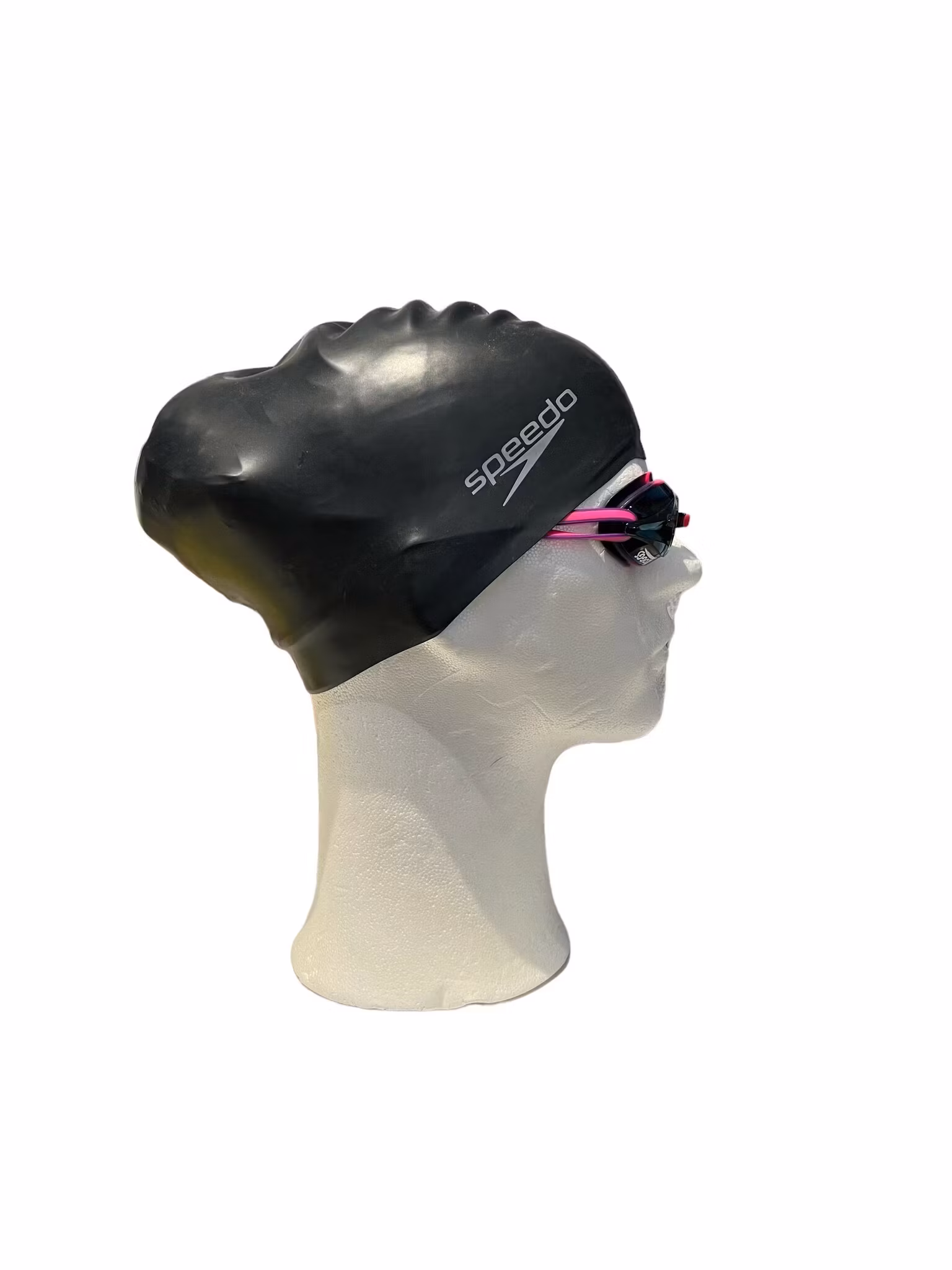 Badmössa Silikon Speedo Long Hair Silver
