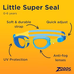 Little Super Seal Simglasögon Zoggs Rosa Lila