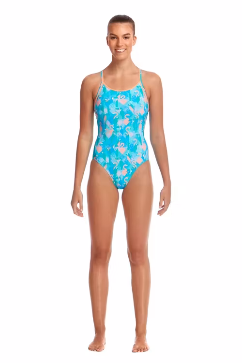 Funkita Baddräkt Pastel Paradise Diamond Back
