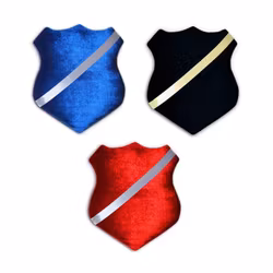 Märkessköld Simmärken Sammet