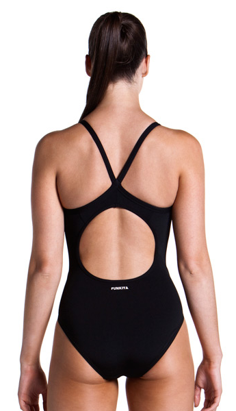 Funkita Baddräkt Still Black Diamond Back EU38