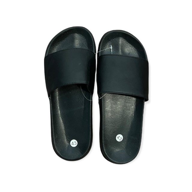 Badtofflor Svarta stl 42