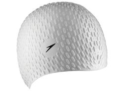 Badmössa Speedo Bubbel vit