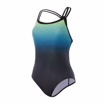 Speedo Baddräkt Hydrosense Printed Blue