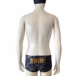 Badbyxa Trunks Black Camo SWIM!