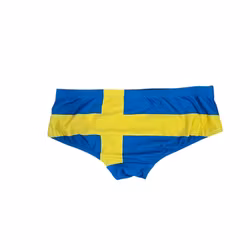 Sverige Trunks | Badbyxa Tre Kronor  XS  XL