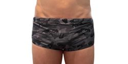 Badbyxa Trunks Black Camo SWIM!