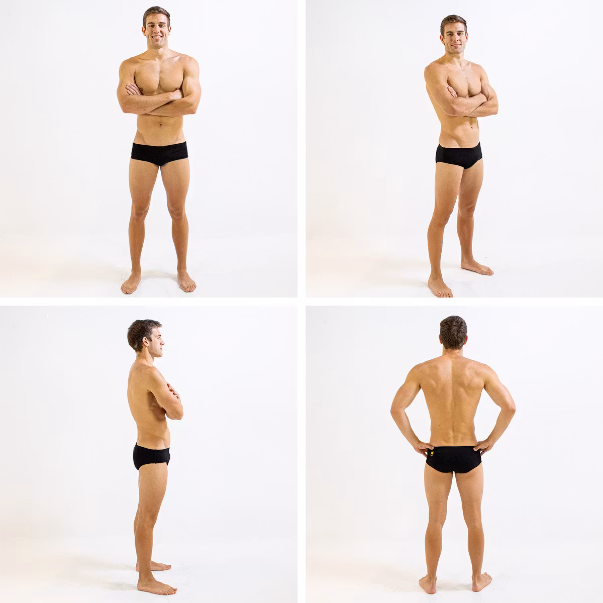 Finis Trunks Badbyxor Aquashort Svart
