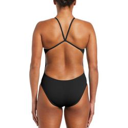 NIKE Svart Cut-Out One Piece Baddräkt