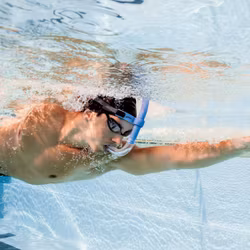 Snorkel Simning Finis Glide Blå