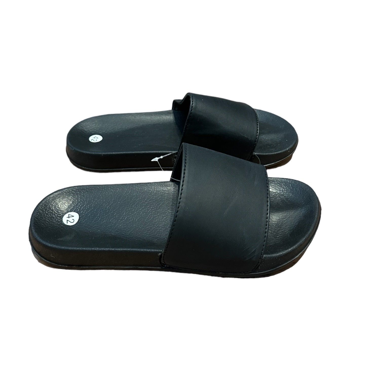 Badtofflor Svarta stl 42