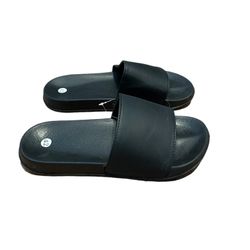 Badtofflor Svarta stl 42