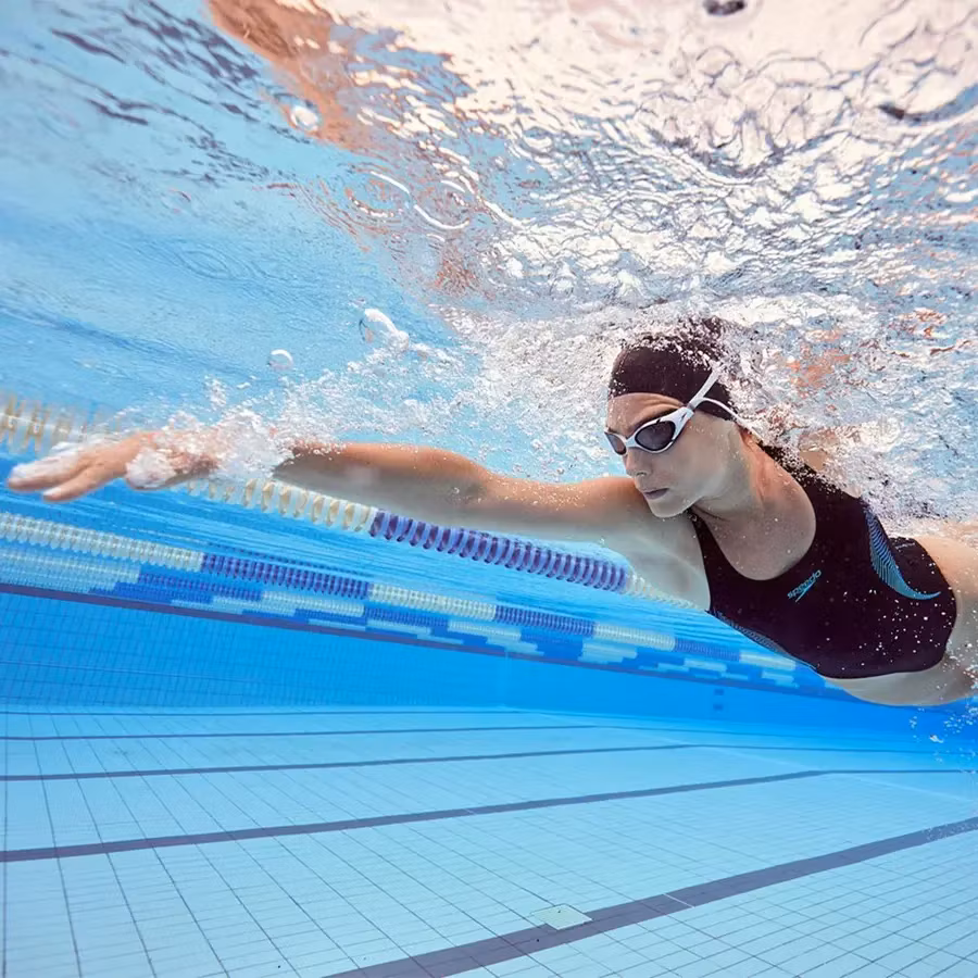 Speedo Biofuse 2.0 Flexiseal Simglasögon Sot Vit