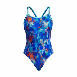 Funkita Baddräkt Paint Press Diamond Back