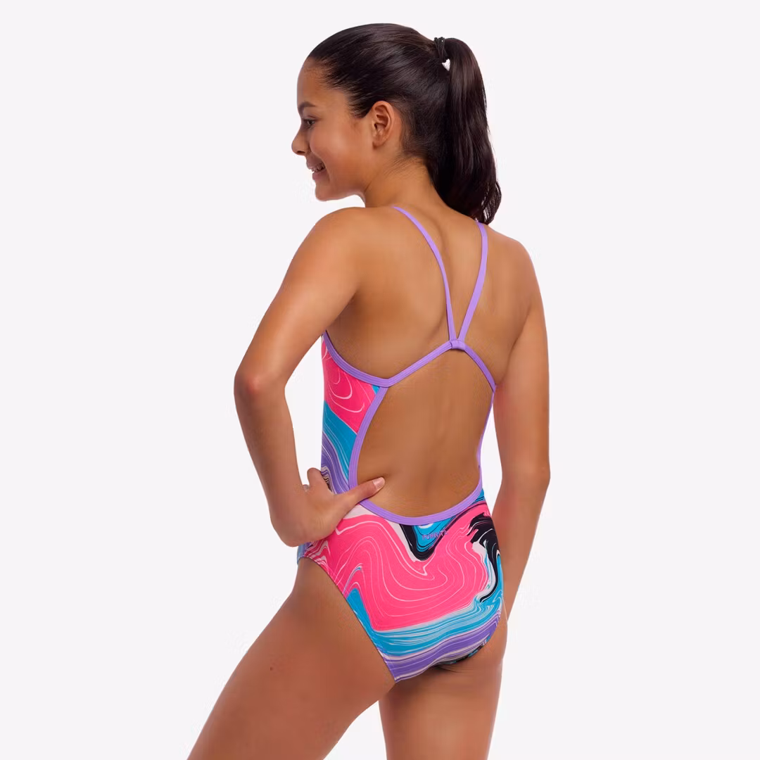 Funkita Baddräkt Junior Sweetest Swirl