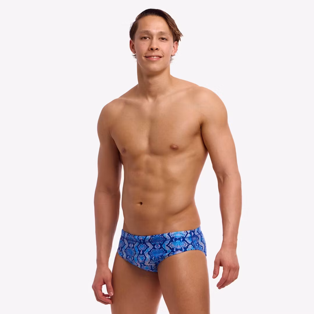 Funky Trunks Badbyxor Blue Viper