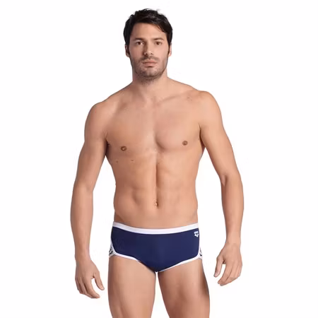 Arena Badbyxor Low Waist Icons Trunk Navy Blå