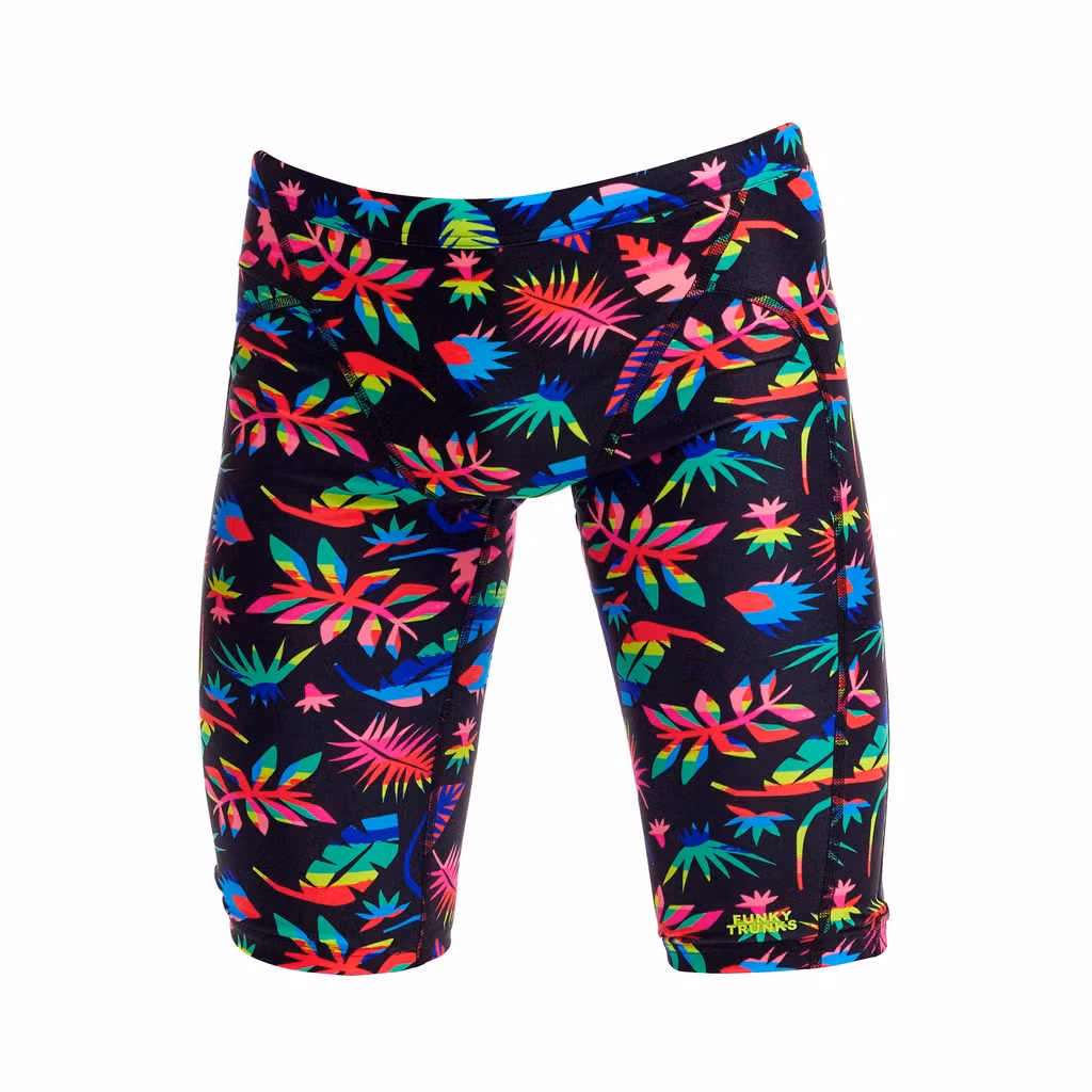 Badbyxa Funky Trunks Jr Jammer Lost Leaf