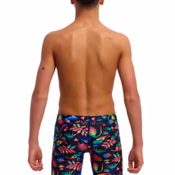 Badbyxa Funky Trunks Jr Jammer Lost Leaf