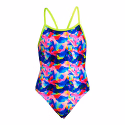 Funkita Baddräkt Junior Wet Wave