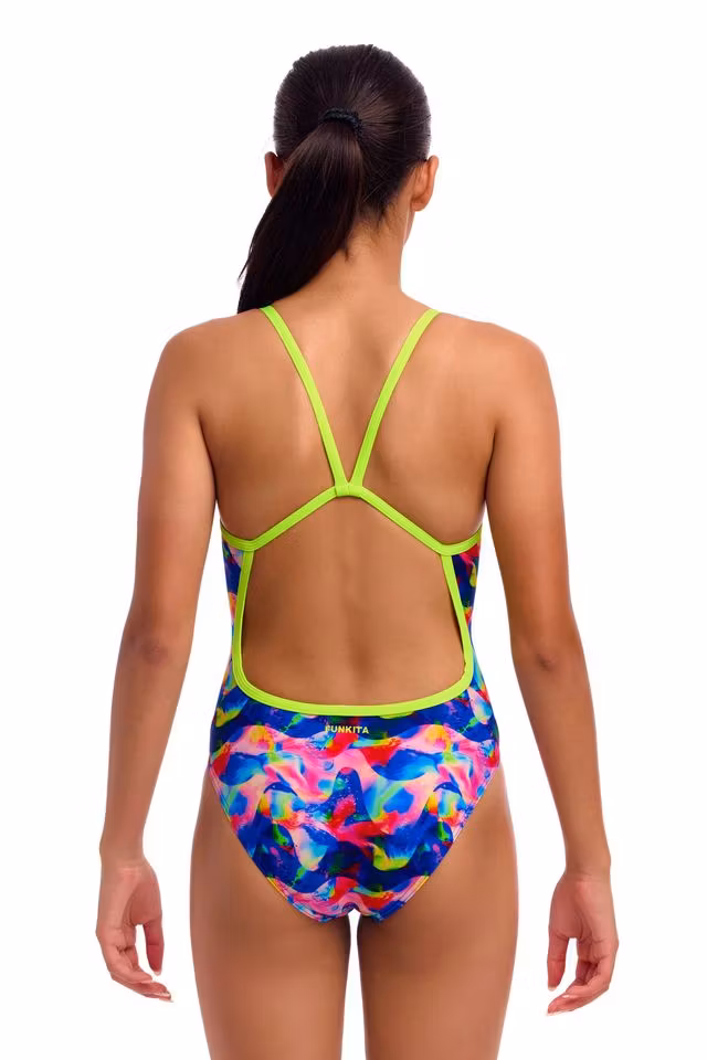 Funkita Baddräkt Junior Wet Wave