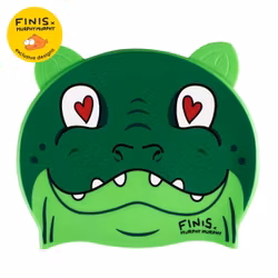 Badmössa Krokodil Karaktär med öron