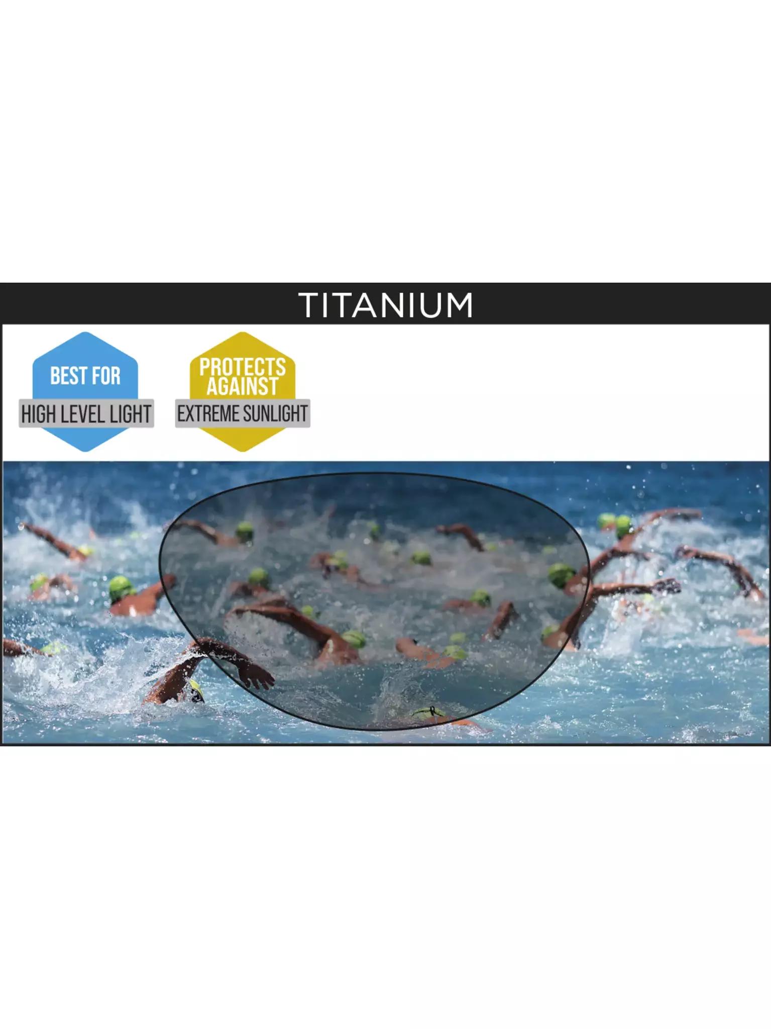 Zoggs Predator Titanium Simglasögon Purple