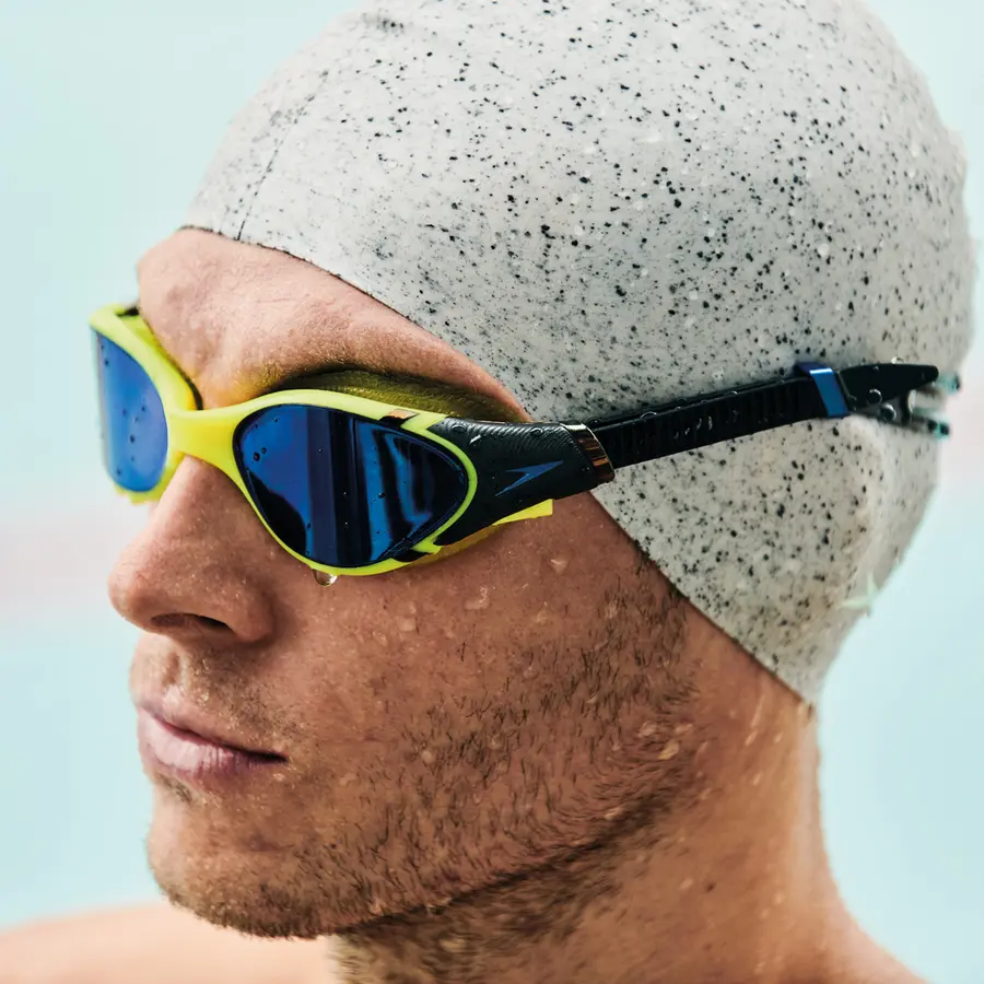 Speedo Biofuse 2.0 Flexiseal Spegel Simglasögon Blå