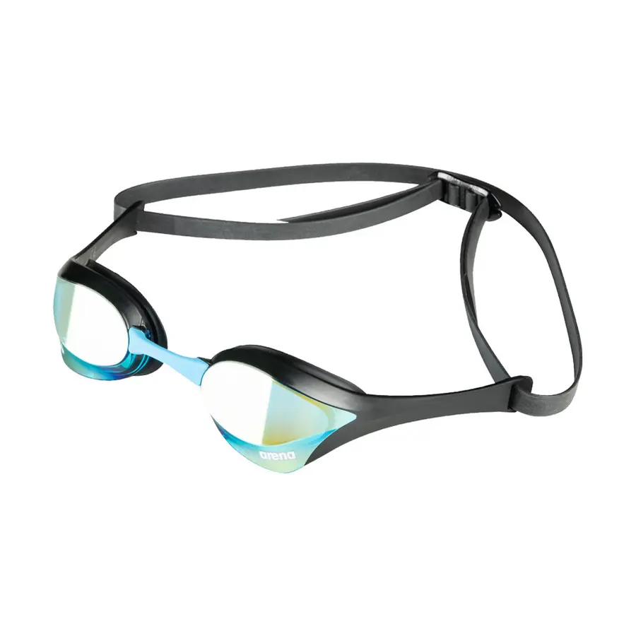 Arena Cobra Ultra Spegel. Aqua Black. För tävlingssimning.