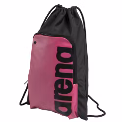 Arena Team Sack Logo Svart Rosa