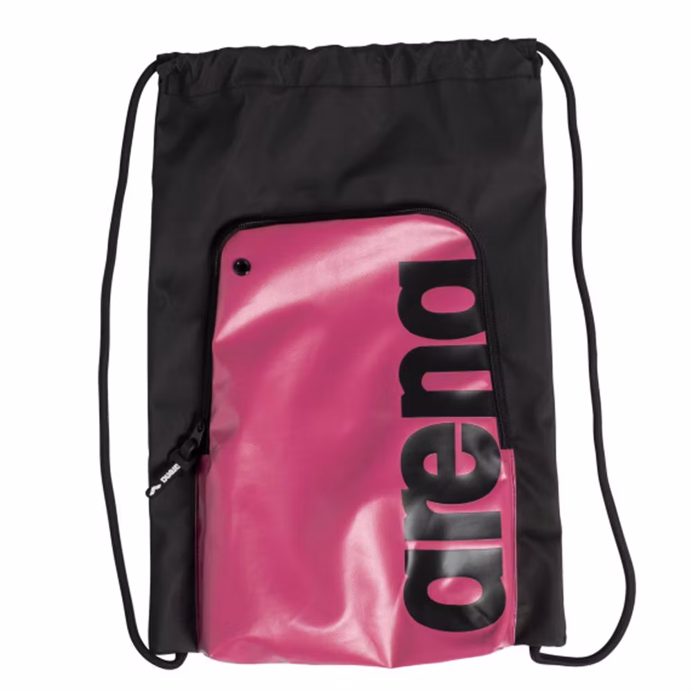 Arena Team Sack Logo Svart Rosa